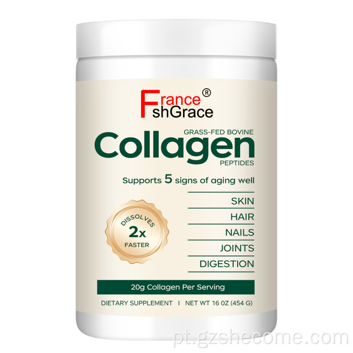 Melhor colágeno hidrolisado para pó de colágeno da pele